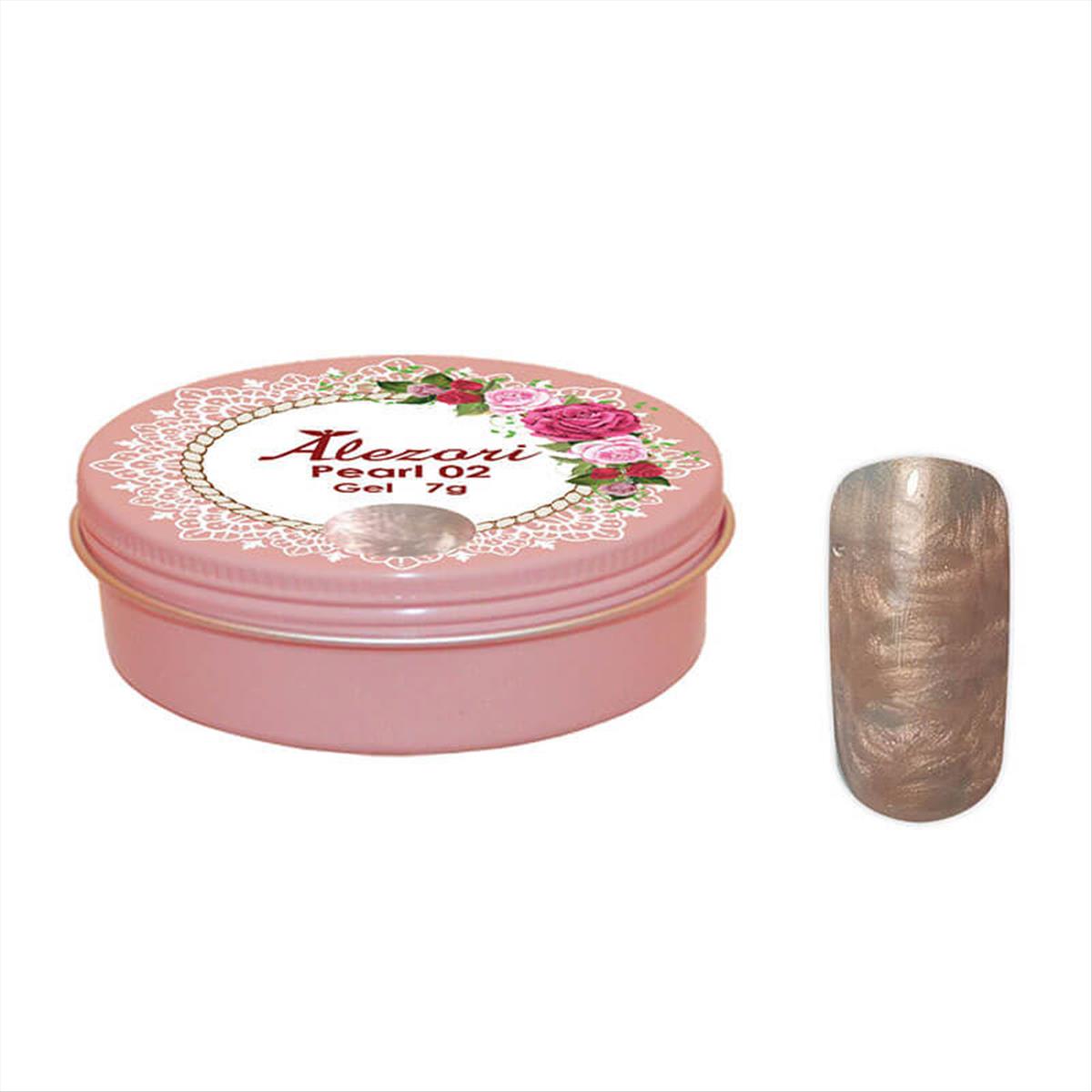 Alezori Pearl Gel Peach 02 7g