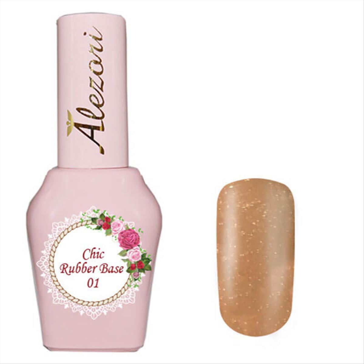 Alezori Chic Rubber Base 01 Sand 15ml