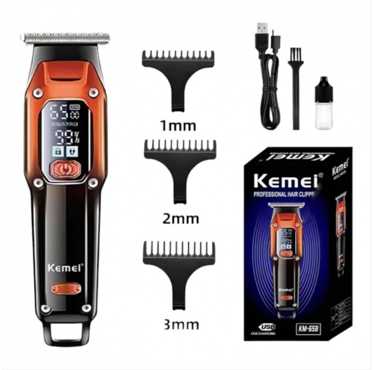 Κουρευτική Μηχανή - Trimmer Kemei KM-658