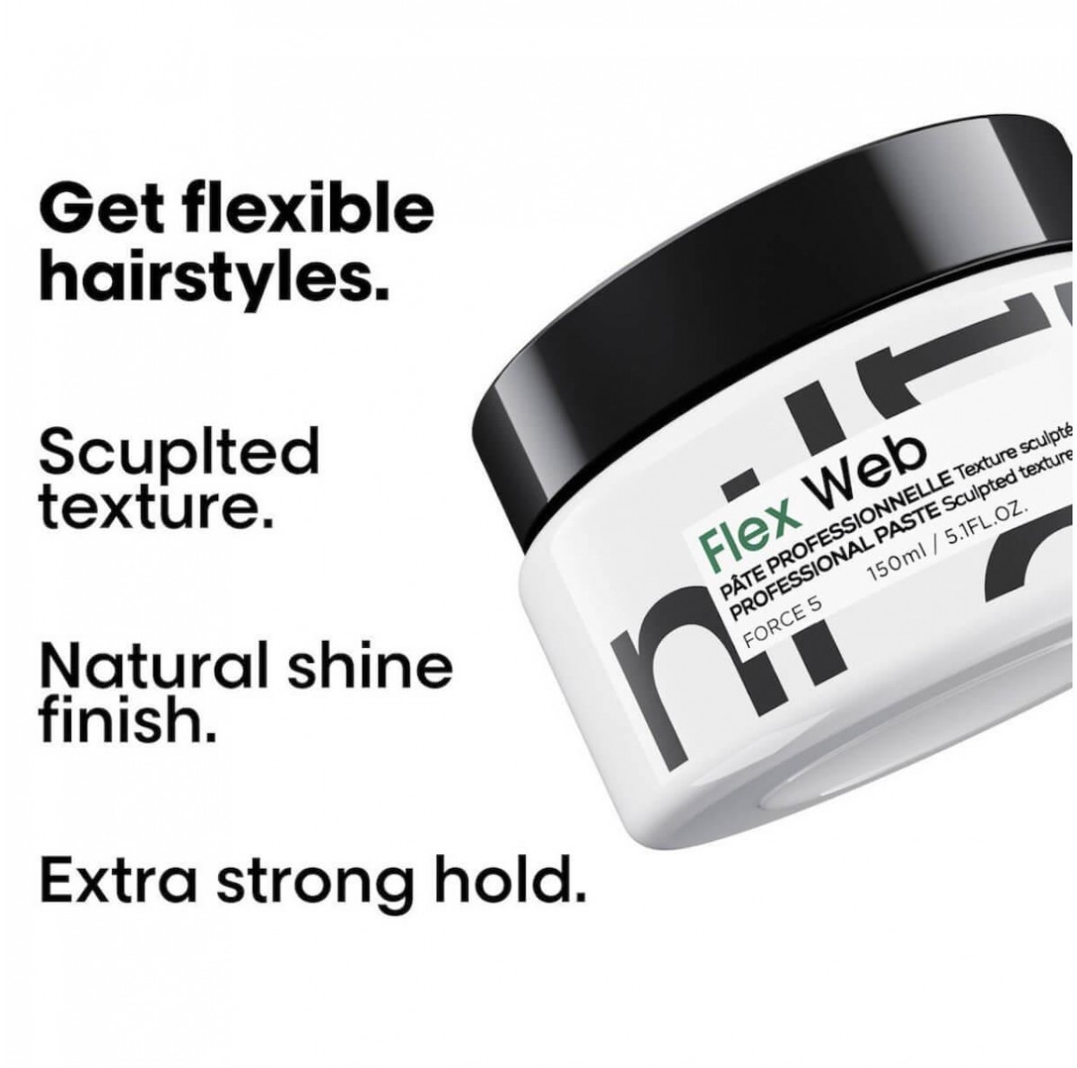 Πηλός Μαλλιών L΄OREAL Tecni Art Flex Web 150 ml