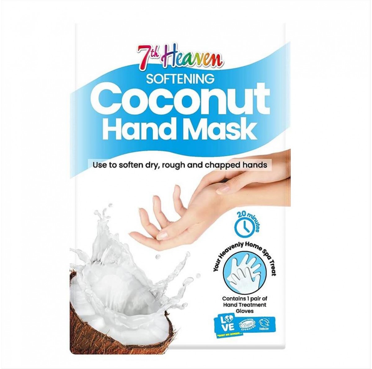 Hand Mask Coconut 7th Heaven 8ml