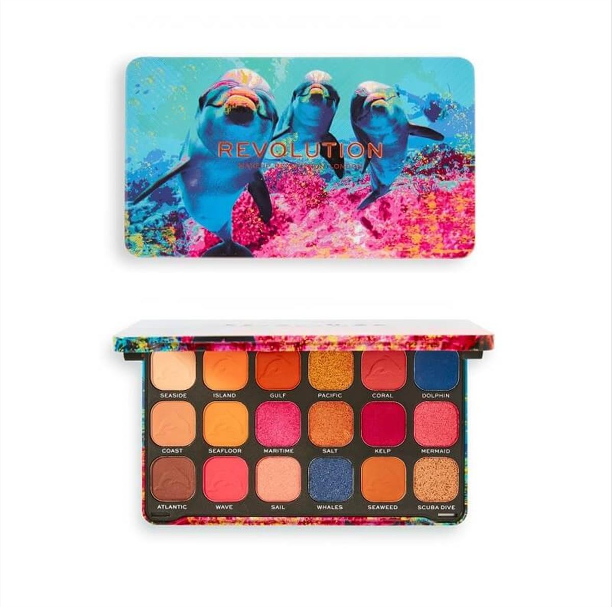 Revolution Flawless Hydra Dolphin Eyeshadow Palette