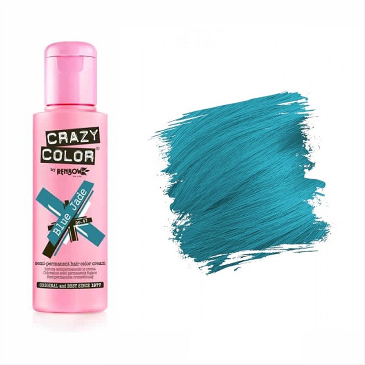 Semi-permanent Crazy Color 67 Blue Jade 100ml