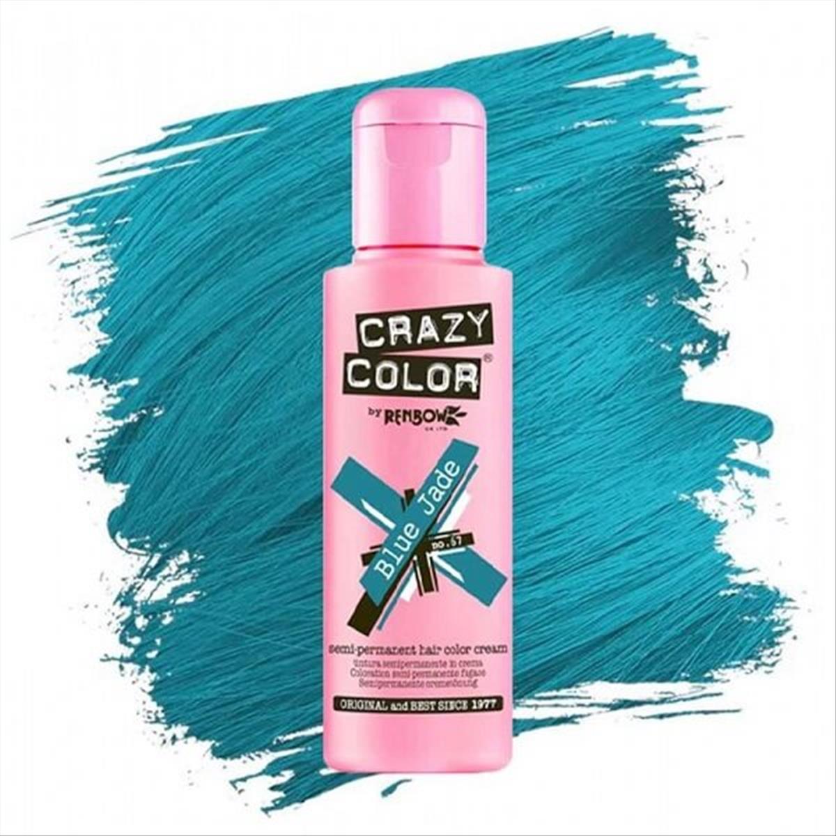 Semi-permanent Crazy Color 67 Blue Jade 100ml