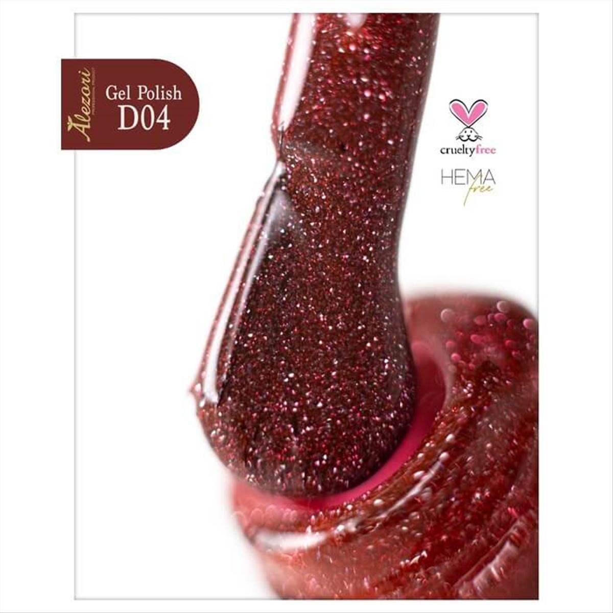 Alezori Ημιμόνιμο Βερνίκι Gel Polish Diamond D04 15ml