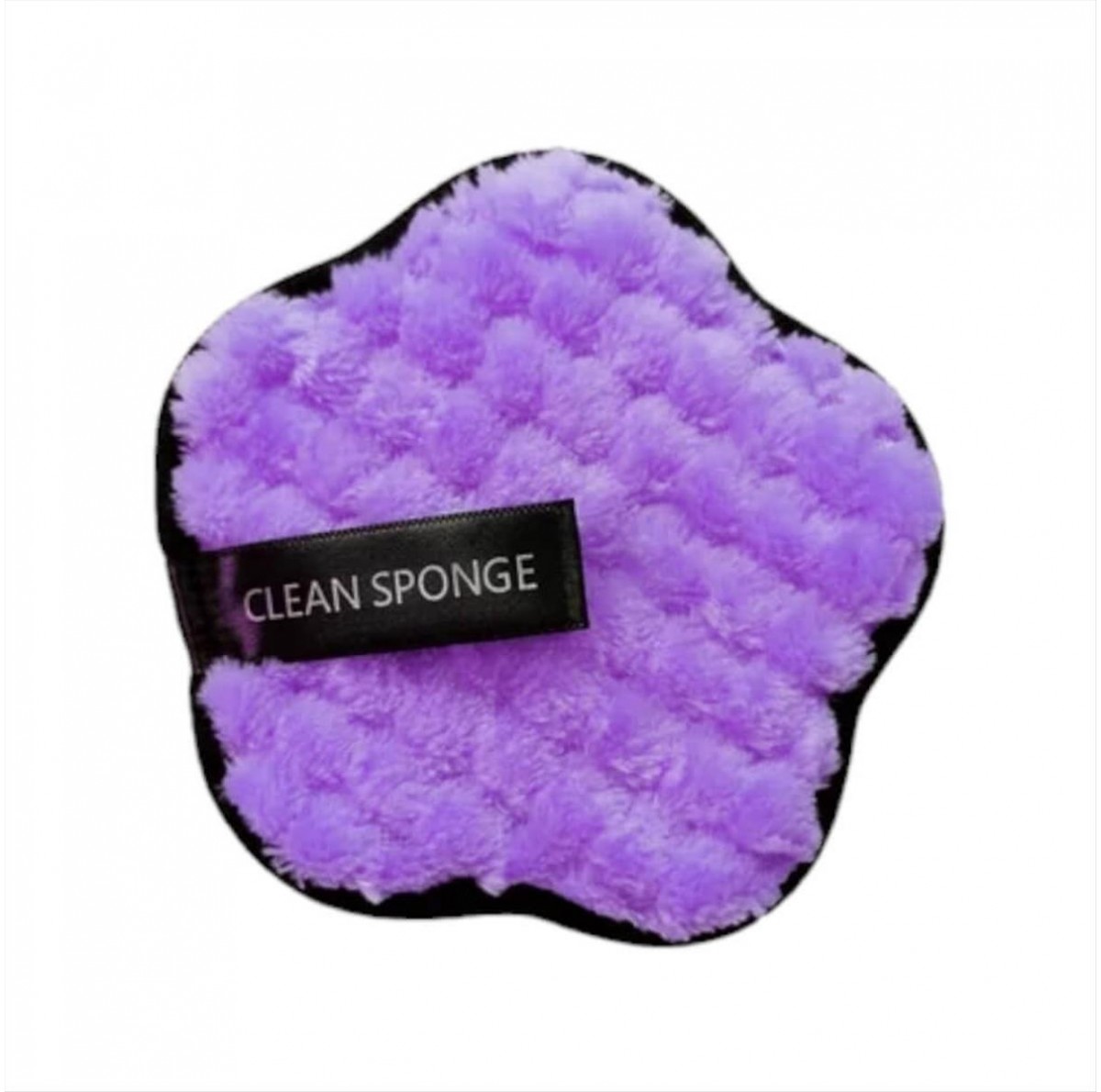 Makeup remover and facial cleansing sponge star