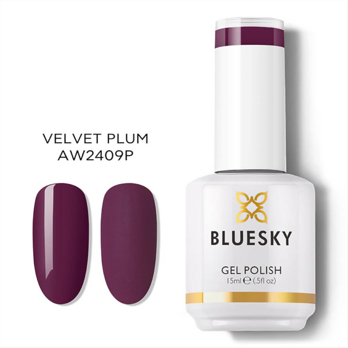 Bluesky Uv Gel Polish Velvet Plum AW2409P 15ml