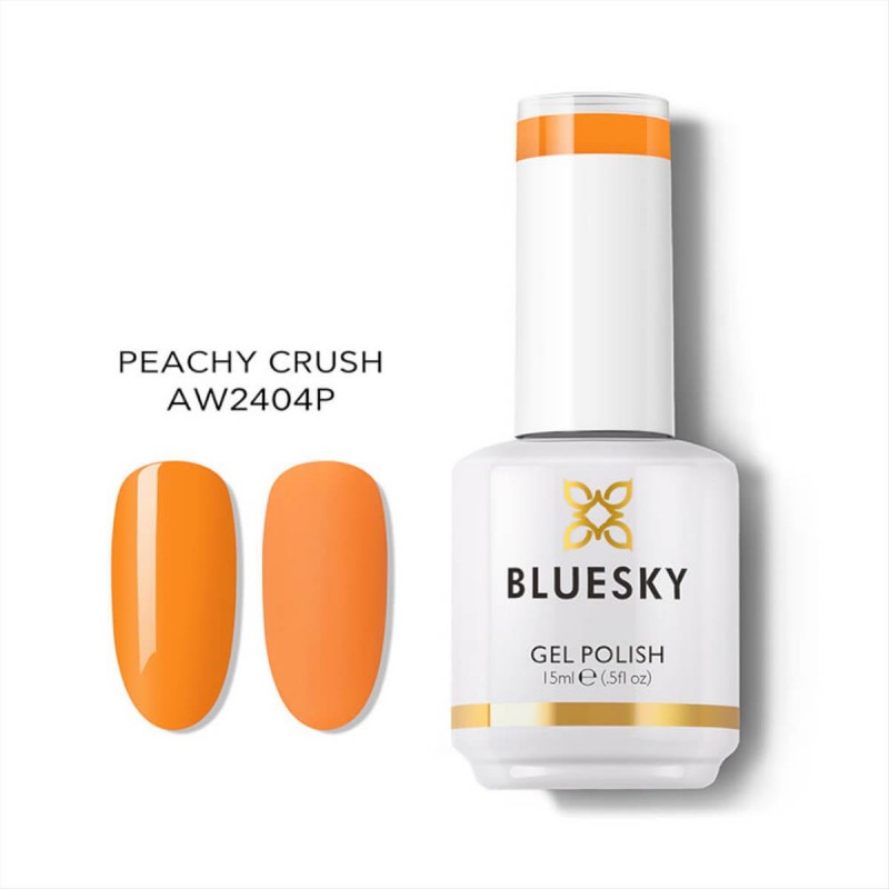 Bluesky Uv Gel Polish Peachy Crush AW2404P 15ml Bluesky Uv Gel Polish Peachy Crush AW2404P 15ml