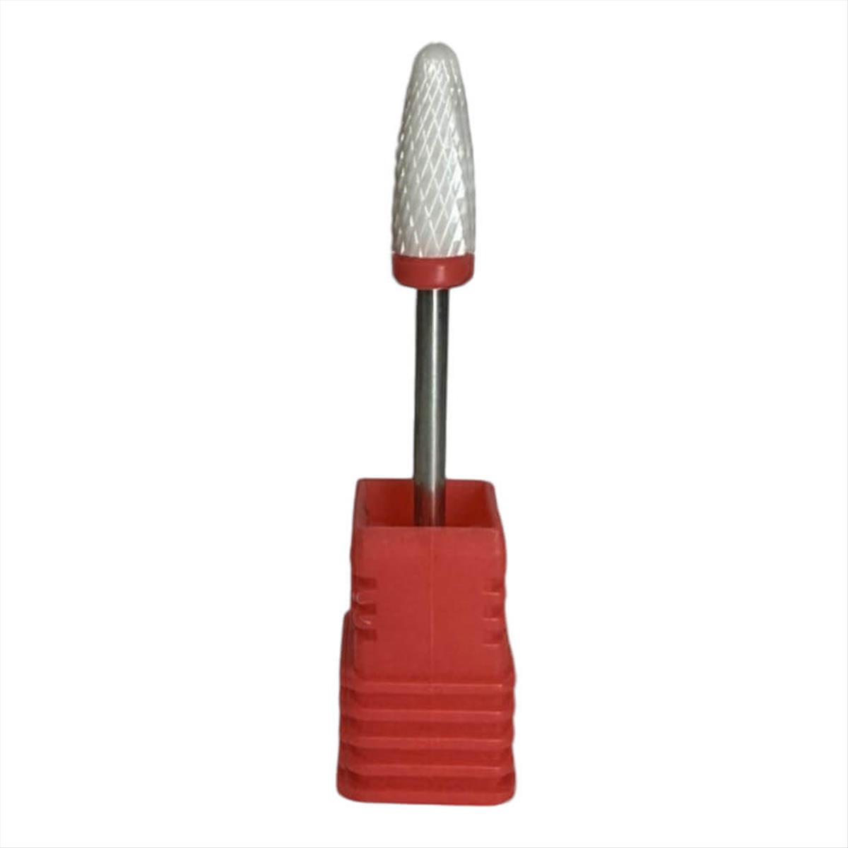 Ceramic Nail Wheel Ceramic Burr Red 3/32 F