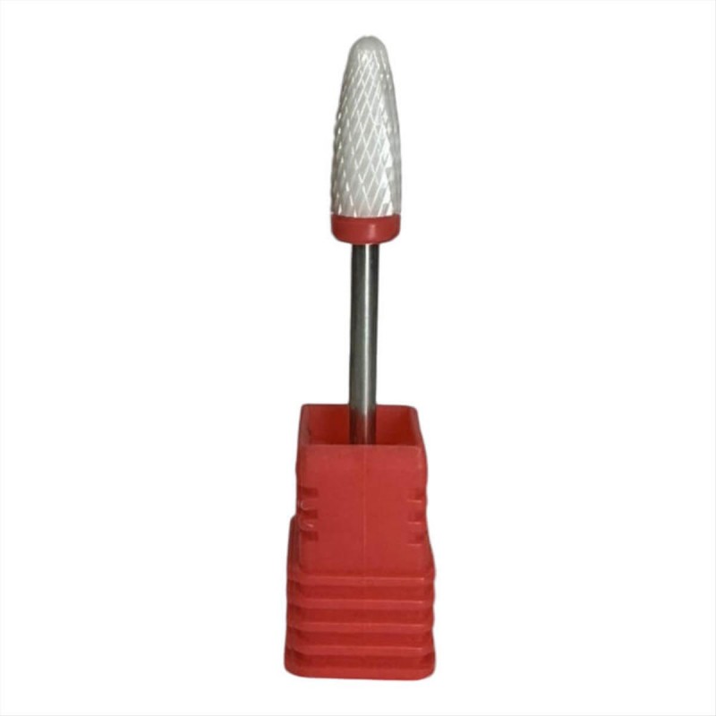 Ceramic Nail Wheel Ceramic Burr Red 3/32 F
