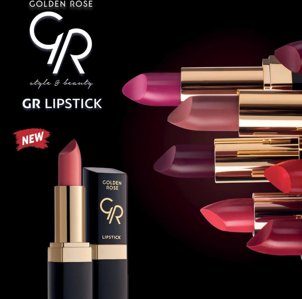 Κραγιόν Golden Rose Lipstick