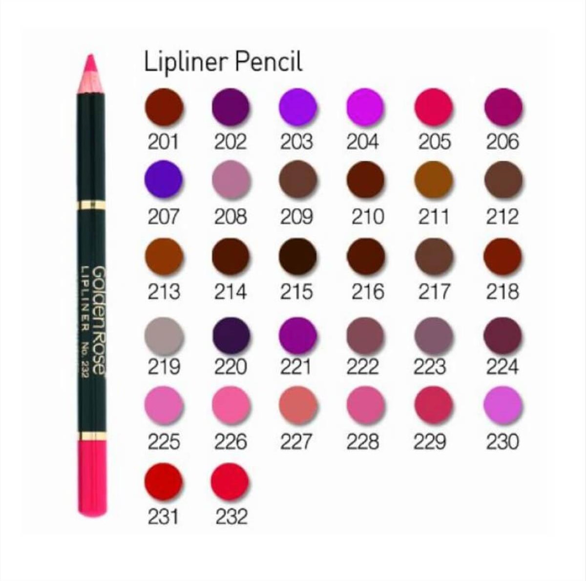 Golden Rose Lipliner Pencil