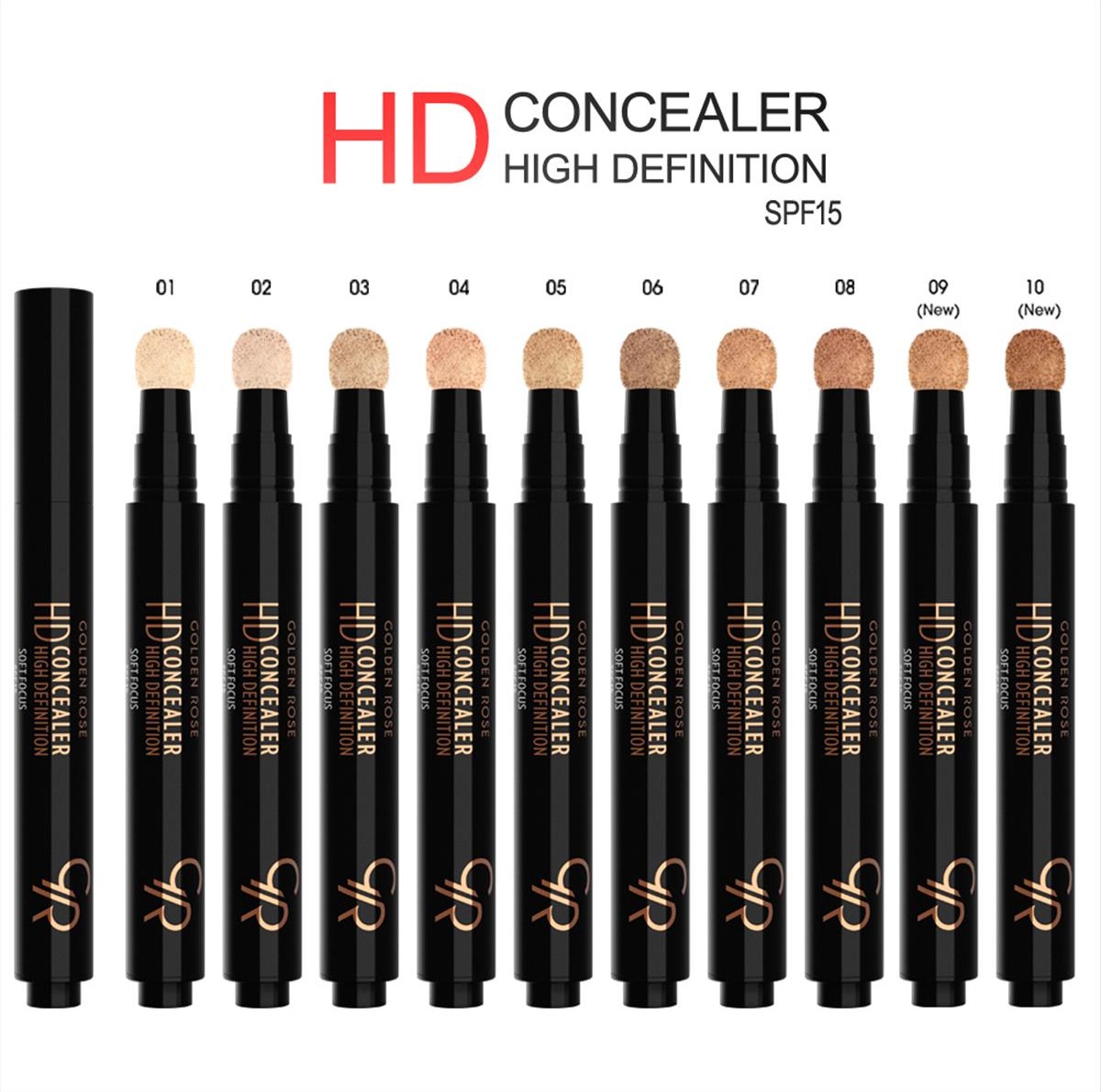 Golden Rose HD Concealer spf15 3ml