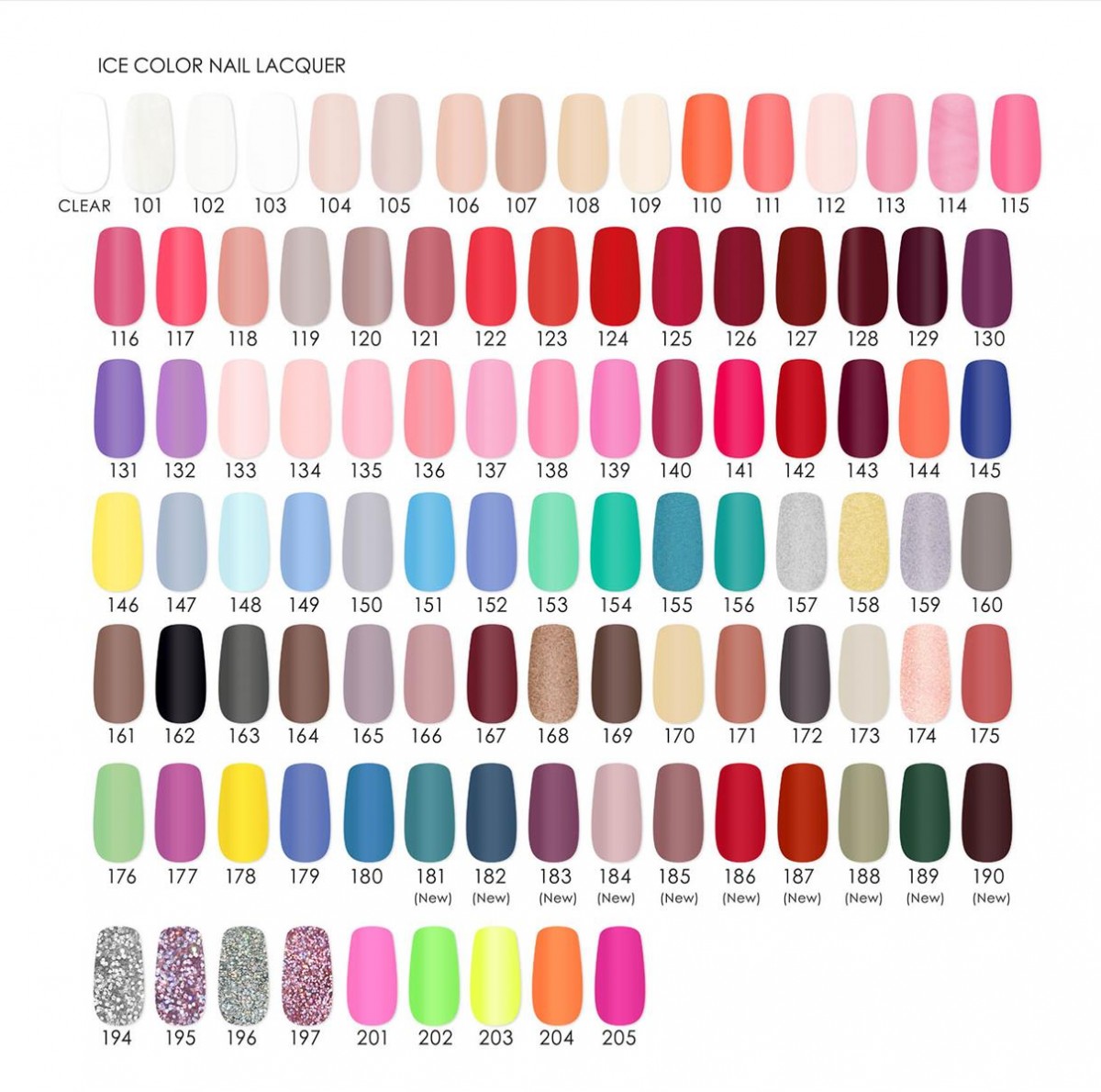 Golden Rose Ice Color Nail Lacquer