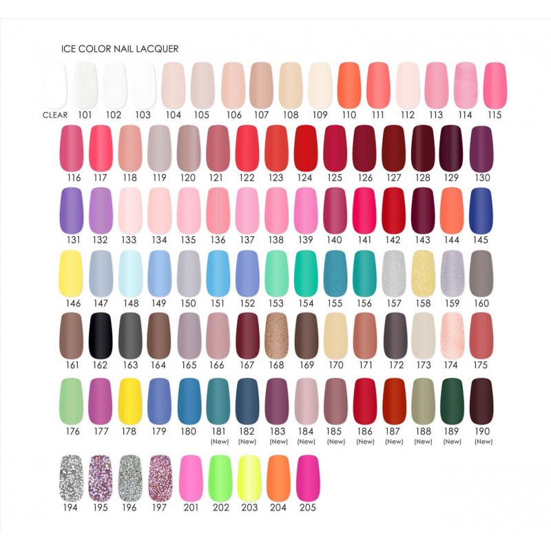 Golden Rose Ice Color Nail Lacquer