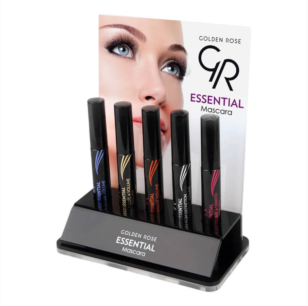 Golden Rose Essential Mascara Line perfect lashes