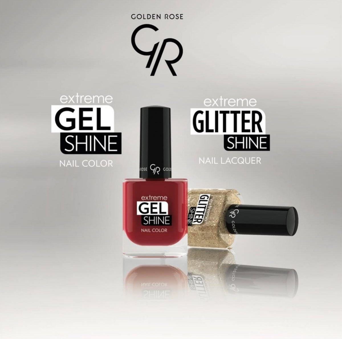 Golden Rose Extreme Glitter Shine Nail Polish 10.2ml