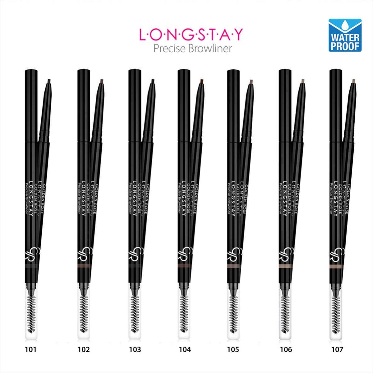 Golden Rose LONGSTAY Precise Browliner