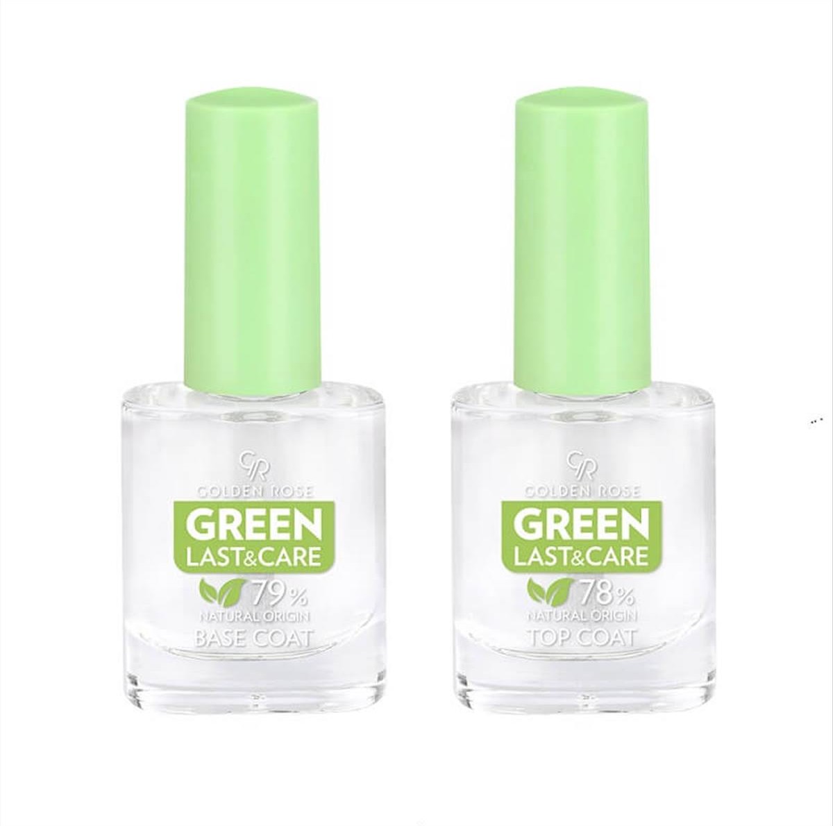 Nail Polish Golden Rose Green Last & Care Natural Origin - 10.2ml