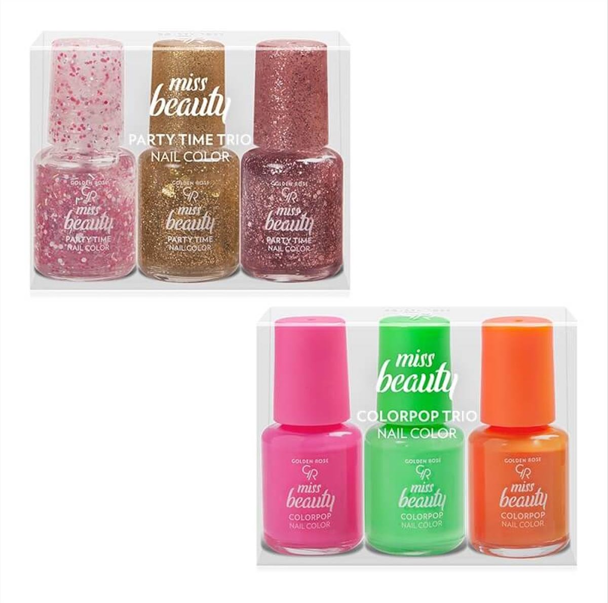 Golden Rose Miss Beauty Trio Nail Color 3x6ml