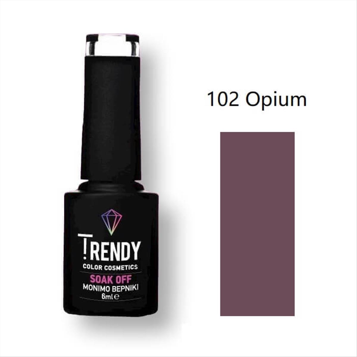 Trendy Soak Off No102 Opium 6ml