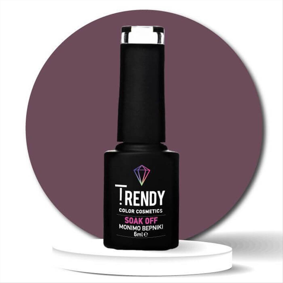 Ημιμόνιμο Βερνίκι Trendy Soak Off No102 Opium 6ml