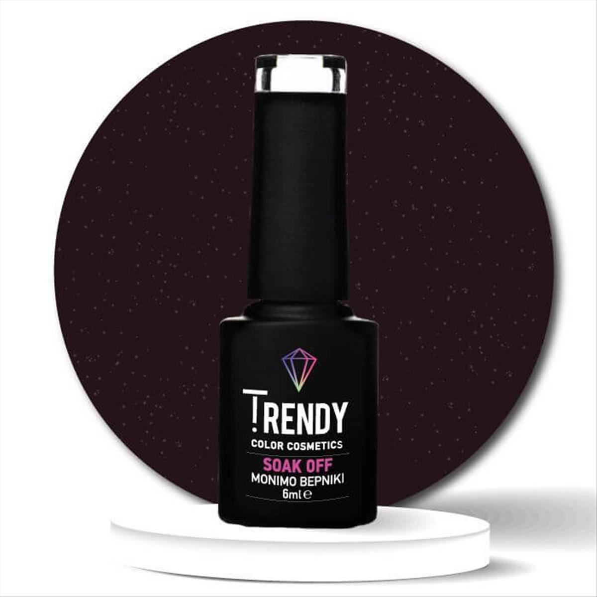 Ημιμόνιμο Βερνίκι Trendy Soak Off No128 Glass Of Glitter 6ml