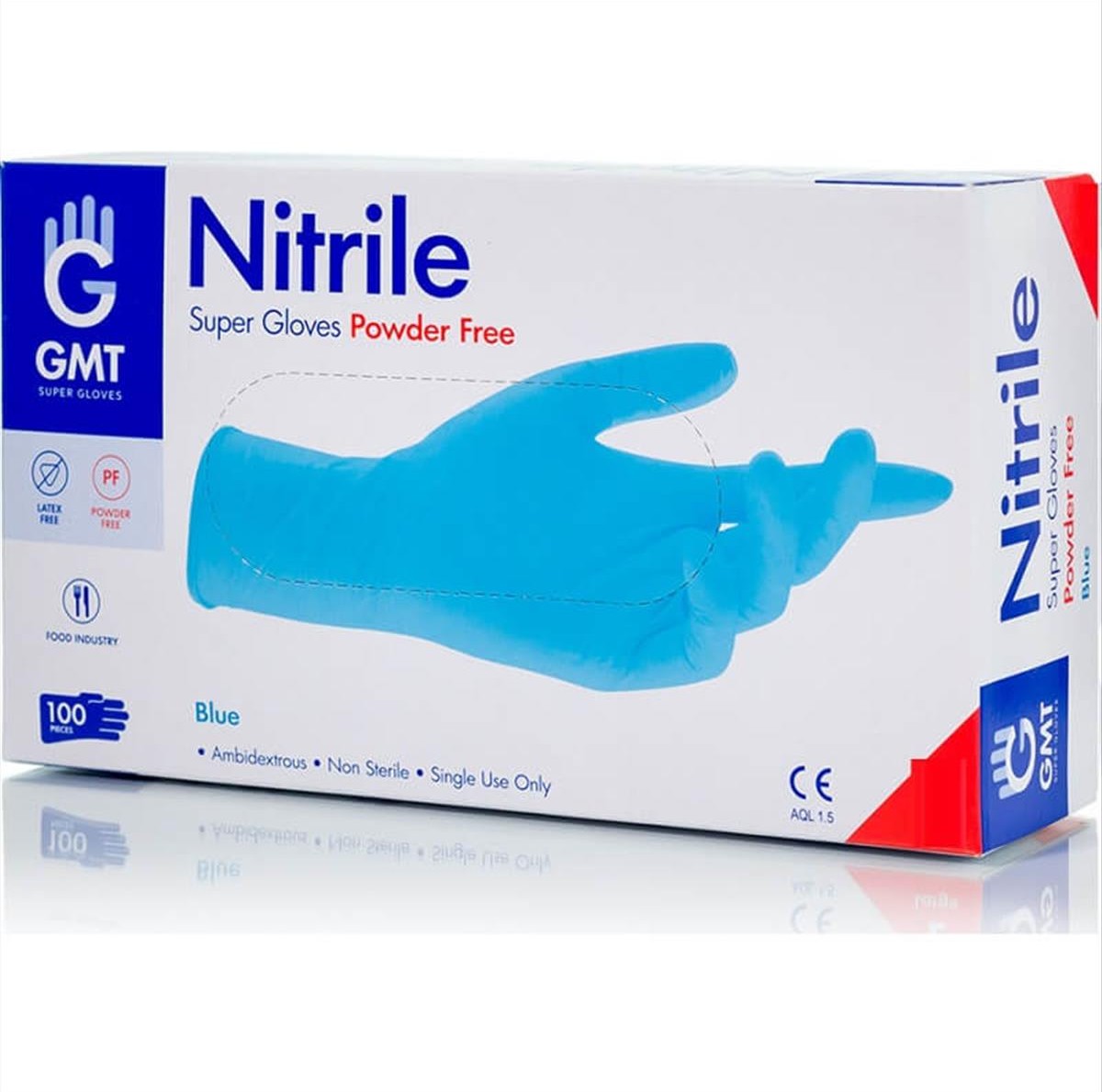 Gloves Nitrile GMT Powder Free Medium