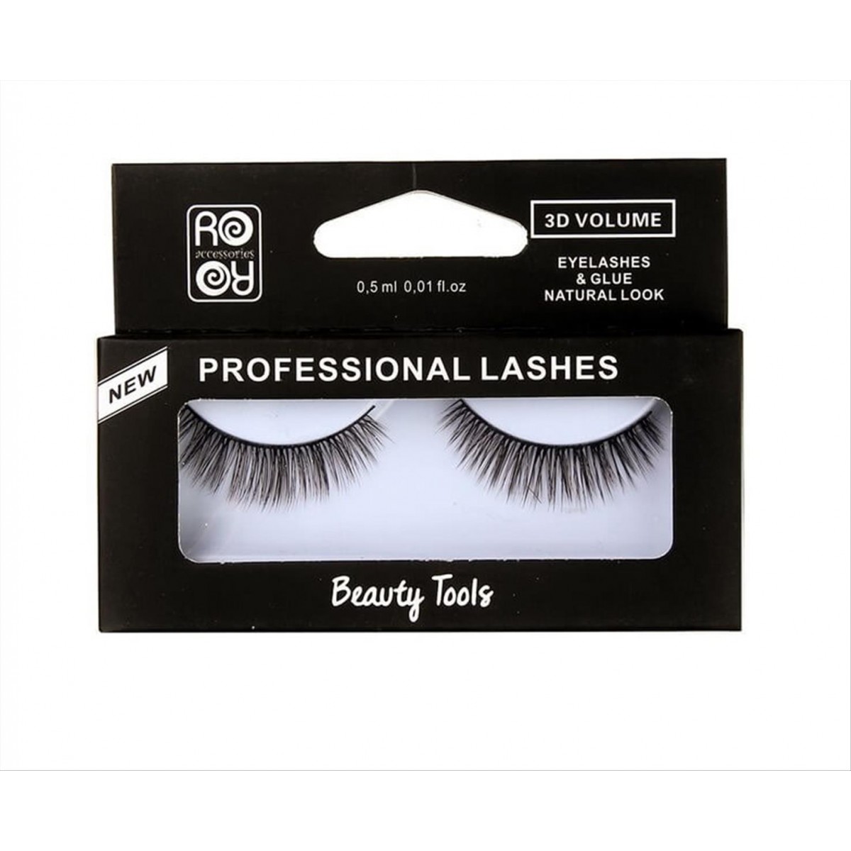 3D RORO eyelashes with glue EY150