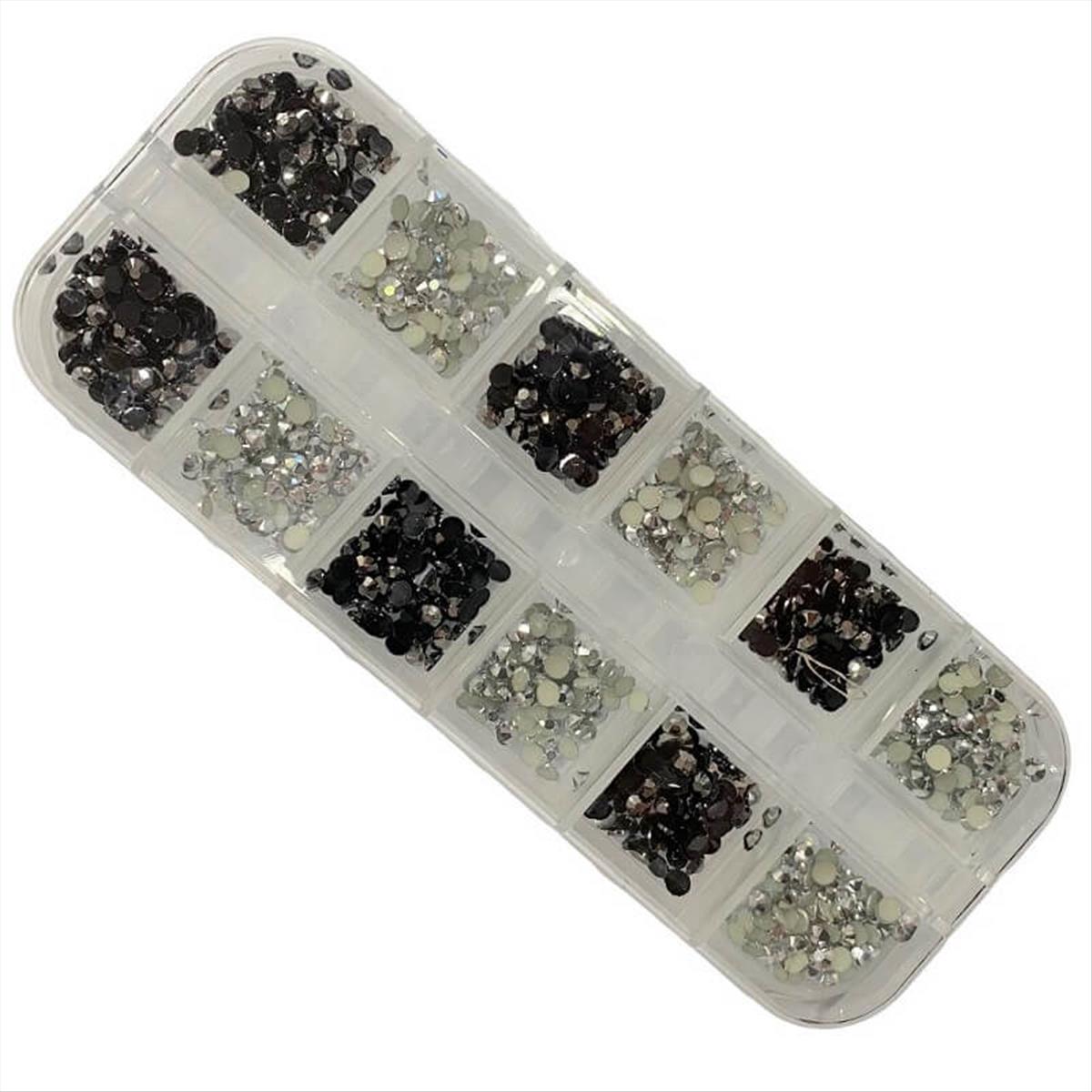 Aoyasiyue Rhinestone Nail Decorations