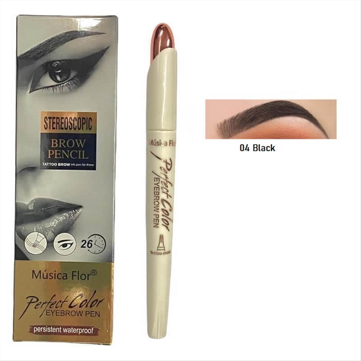 Tatto Eye Brow Pen Musica Flor 04 - 1.5ml