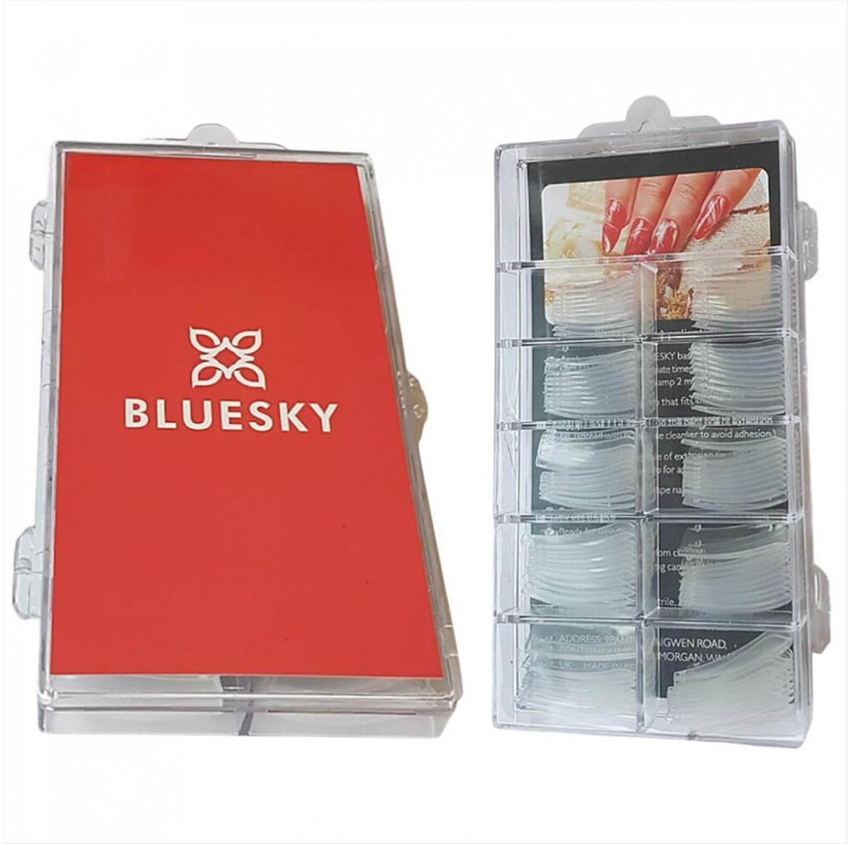 Νύχια Dual Form Gum Gel Bluesky 100pcs