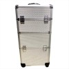 Επαγγελματική Βαλίτσα Trolley TC-3360R White Glitter Μεγάλη