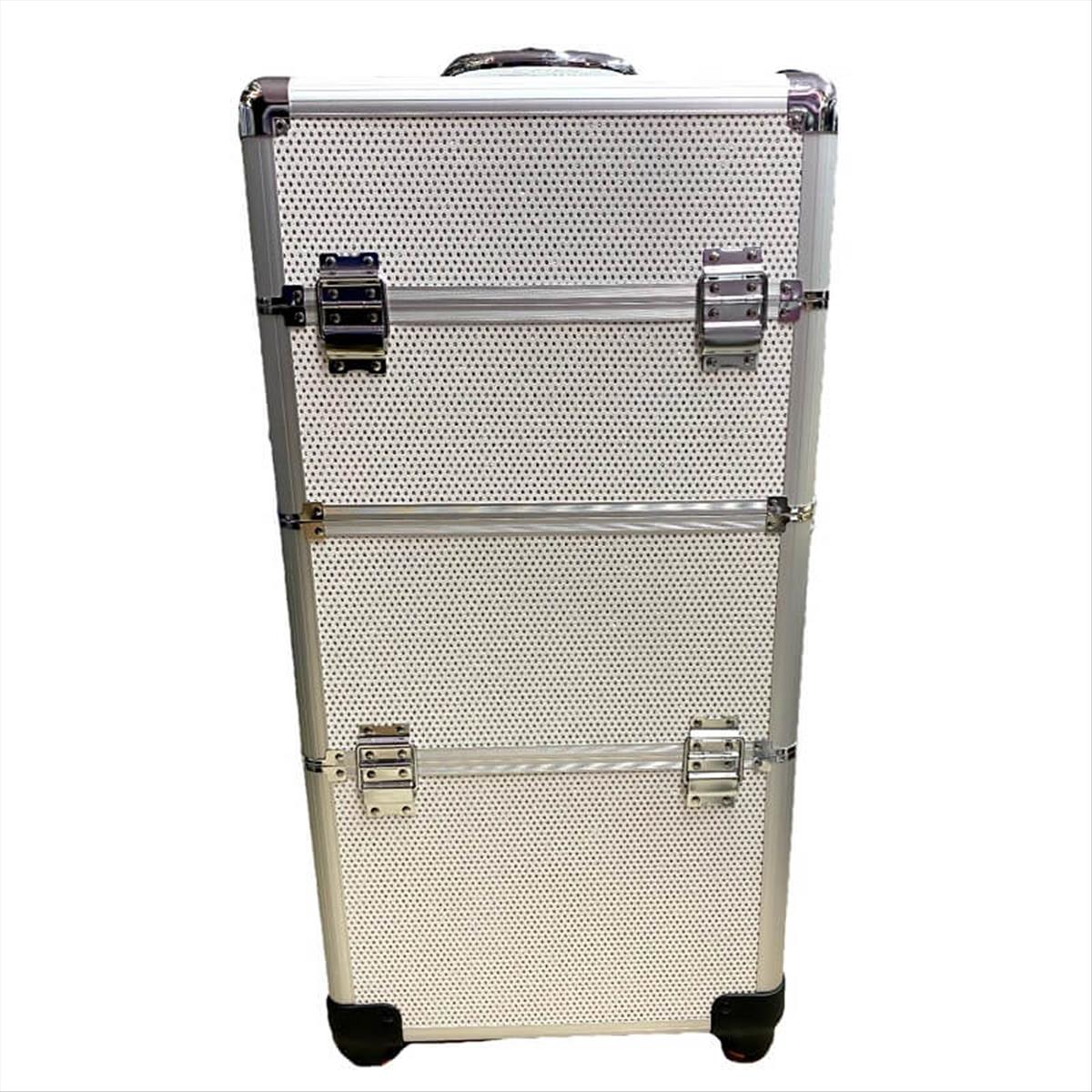 Επαγγελματική Βαλίτσα Trolley TC-3360R White Glitter Μεγάλη