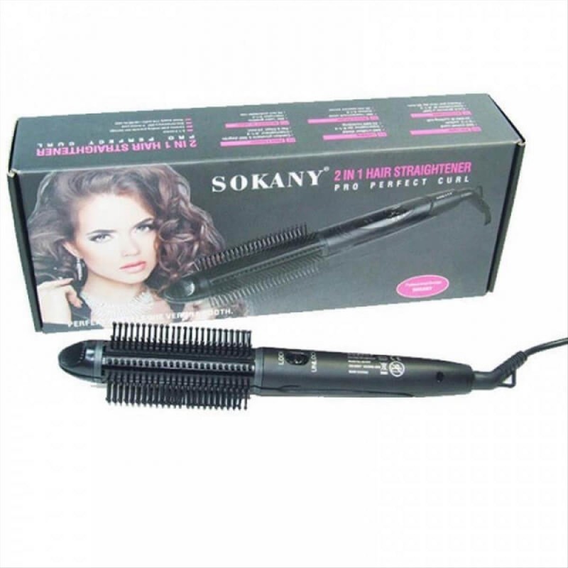 2 in 1 Straightener Sokany HS-029