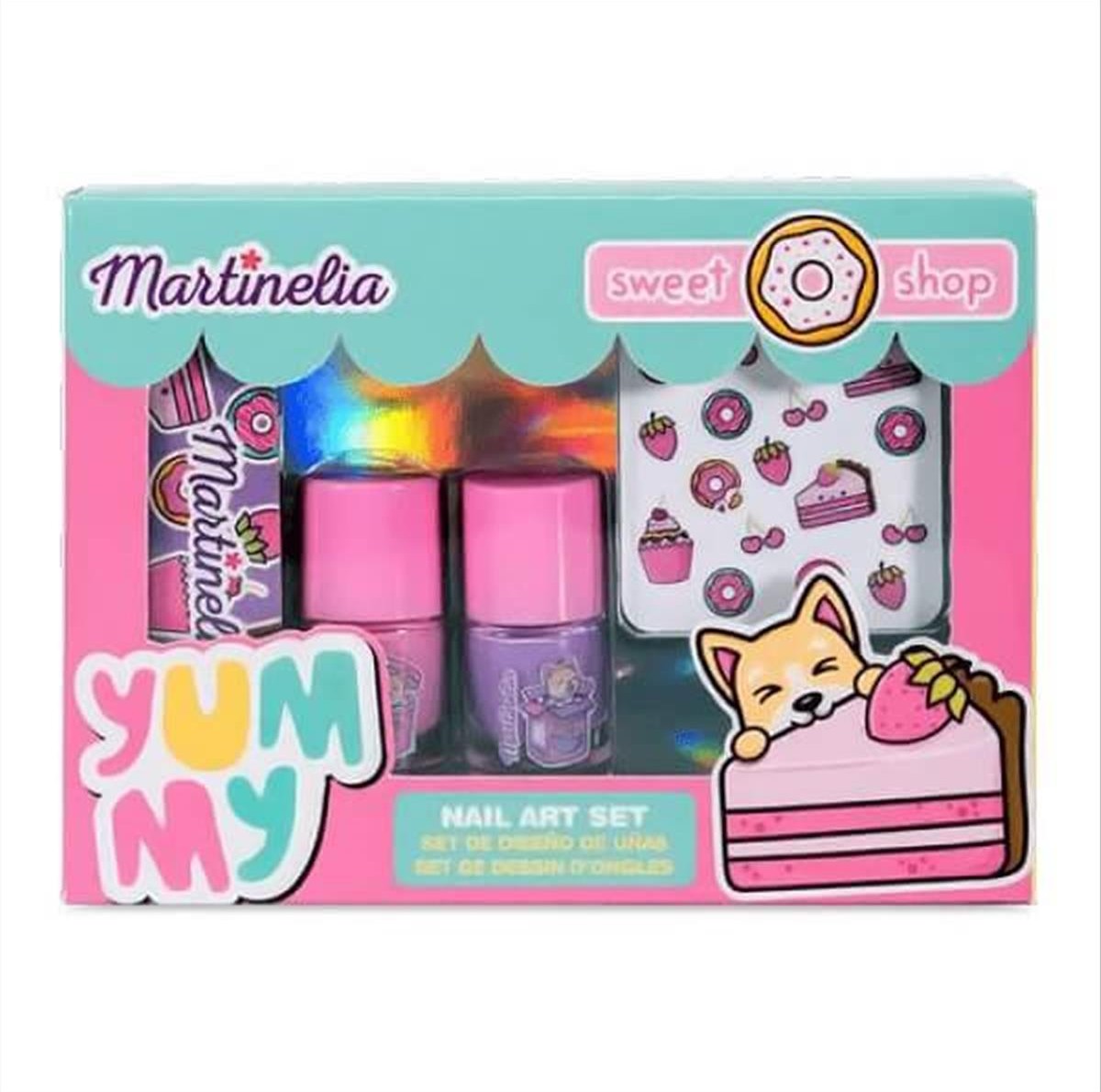 Yummy Nail Art Set Kids Martinelia