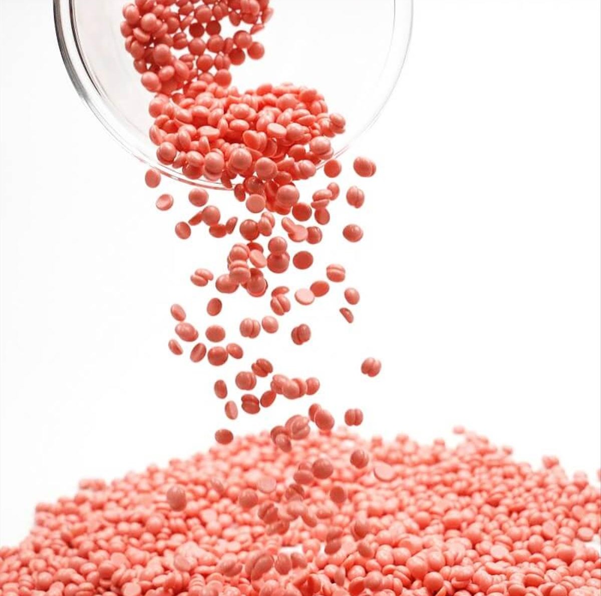 Κερί Ζεστό Σταγόνα Ρόζ Hard Wax Beans 1000g Κερί Ζεστό Σταγόνα Ρόζ Hard Wax Beans 1000g