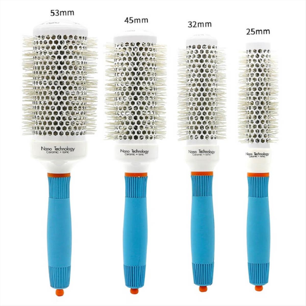 Nanotechnology ceramic + ionic hair brush