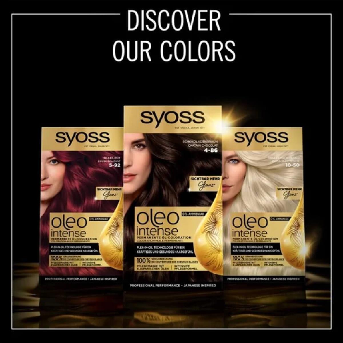 Hair Color Syoss Oleo Intense Kit 50ml