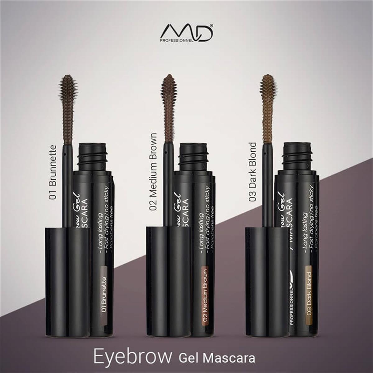 MD Mascara Eye Brow Gel 01 Brown 9ml