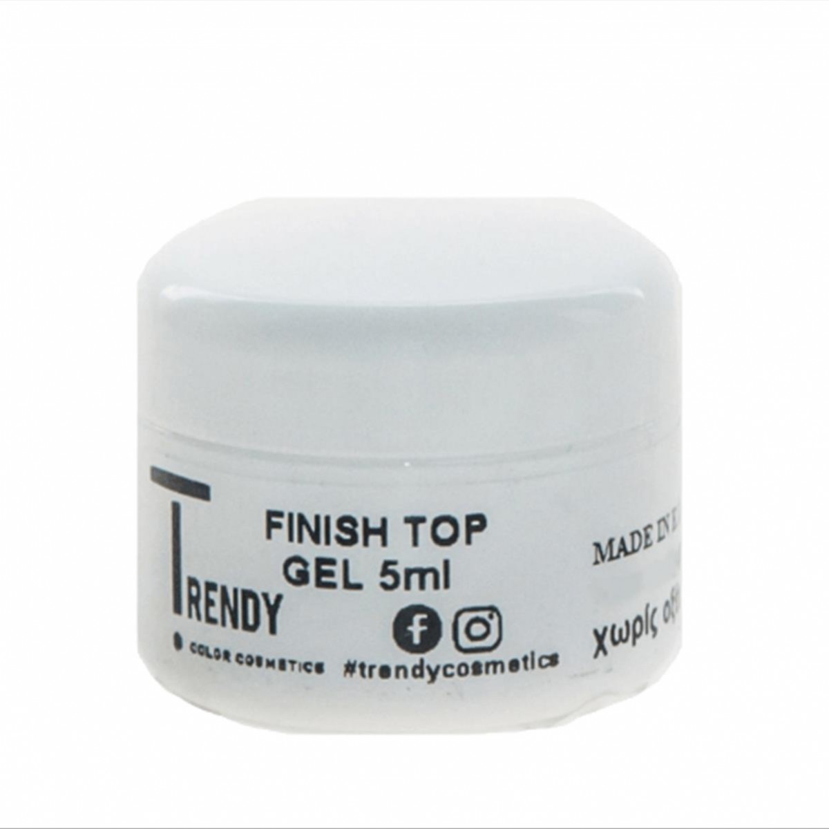 Gel Finish Top Led & Uv Trendy 5ml