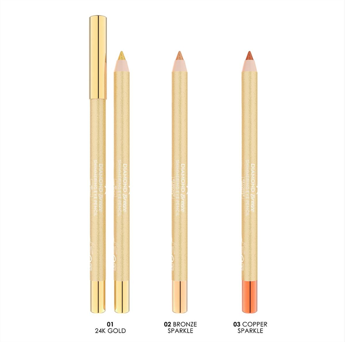 Golden Rose Diamond Breeze Shimmering Eye Pencil