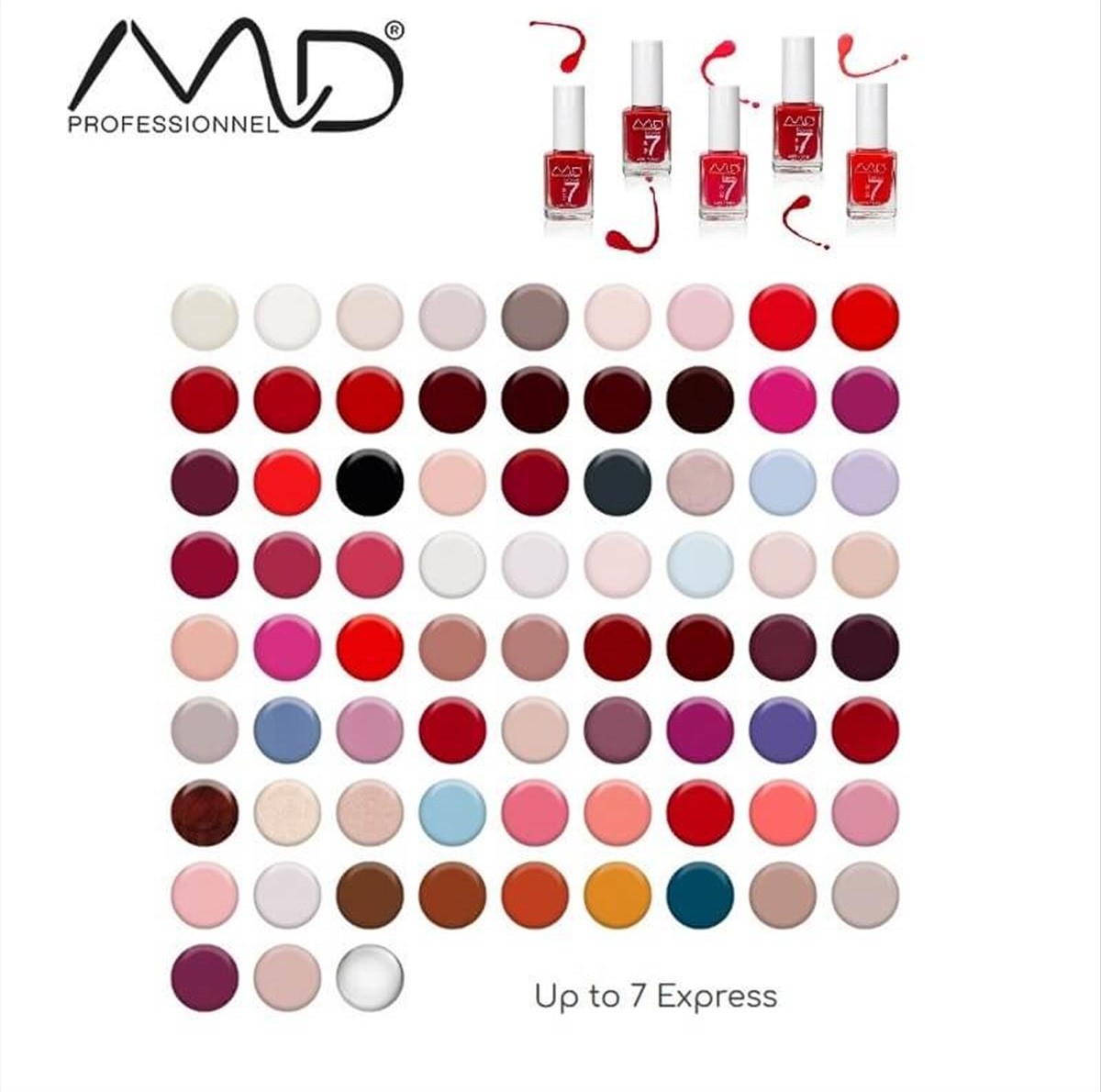 MD Nail Polish Express Up To 7 -15ml