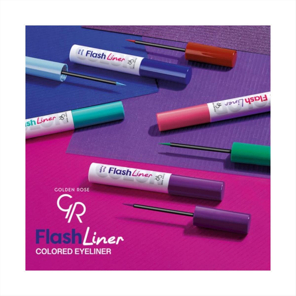 Golden Rose Flash Liner Colored