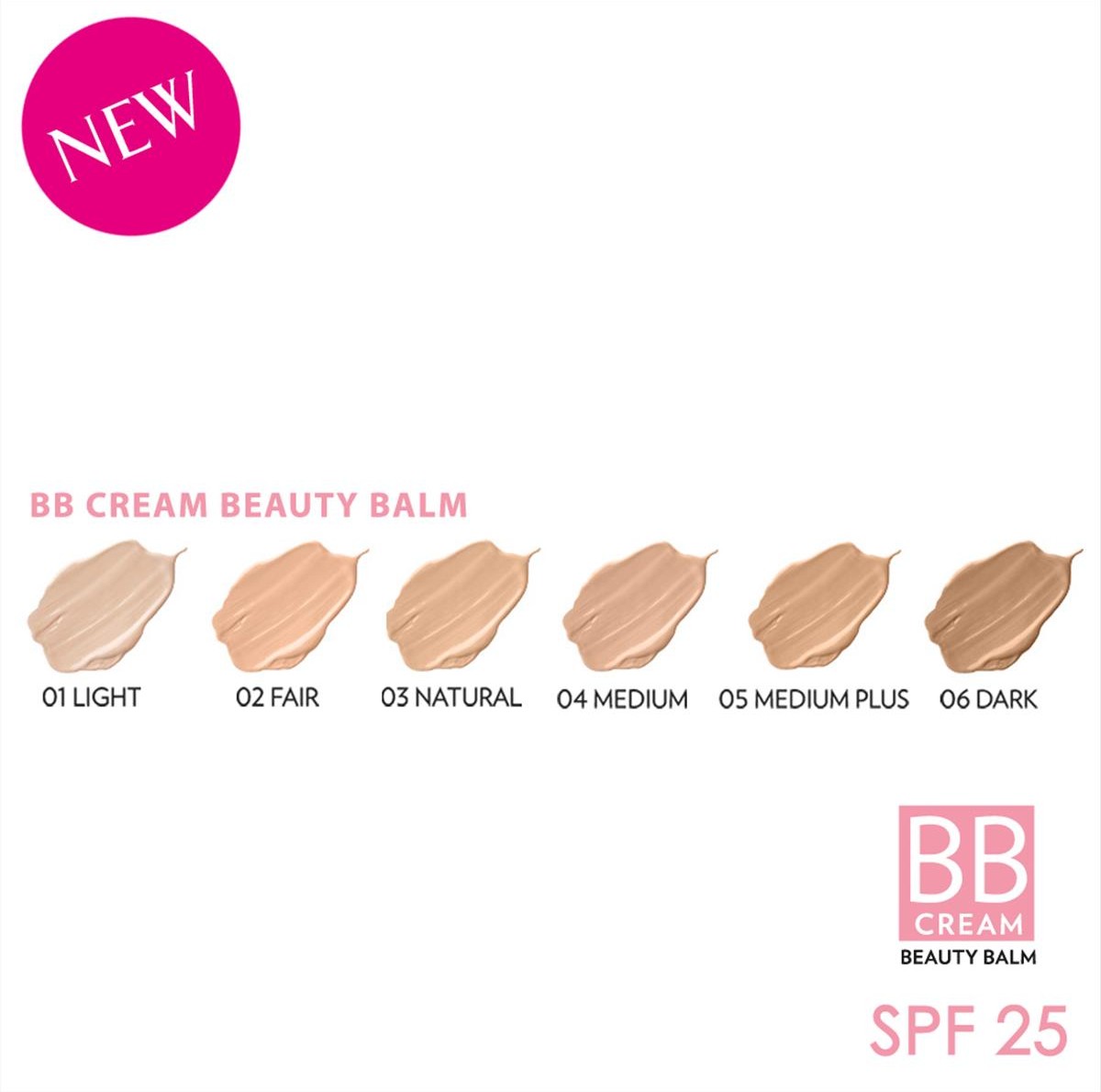 Golden Rose BB Cream Beauty Balm 30ml