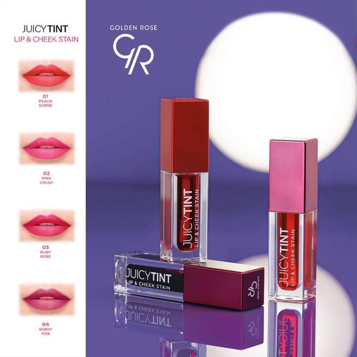 Golden Rose Juicy Tint Lip & Cheek Stain