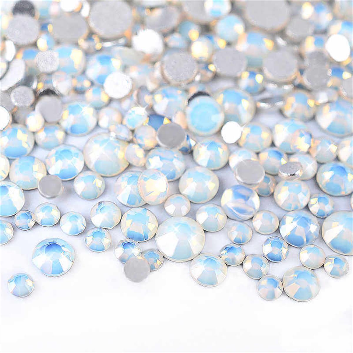 Στρας Νυχιών Swarovski White Opal 50pcs