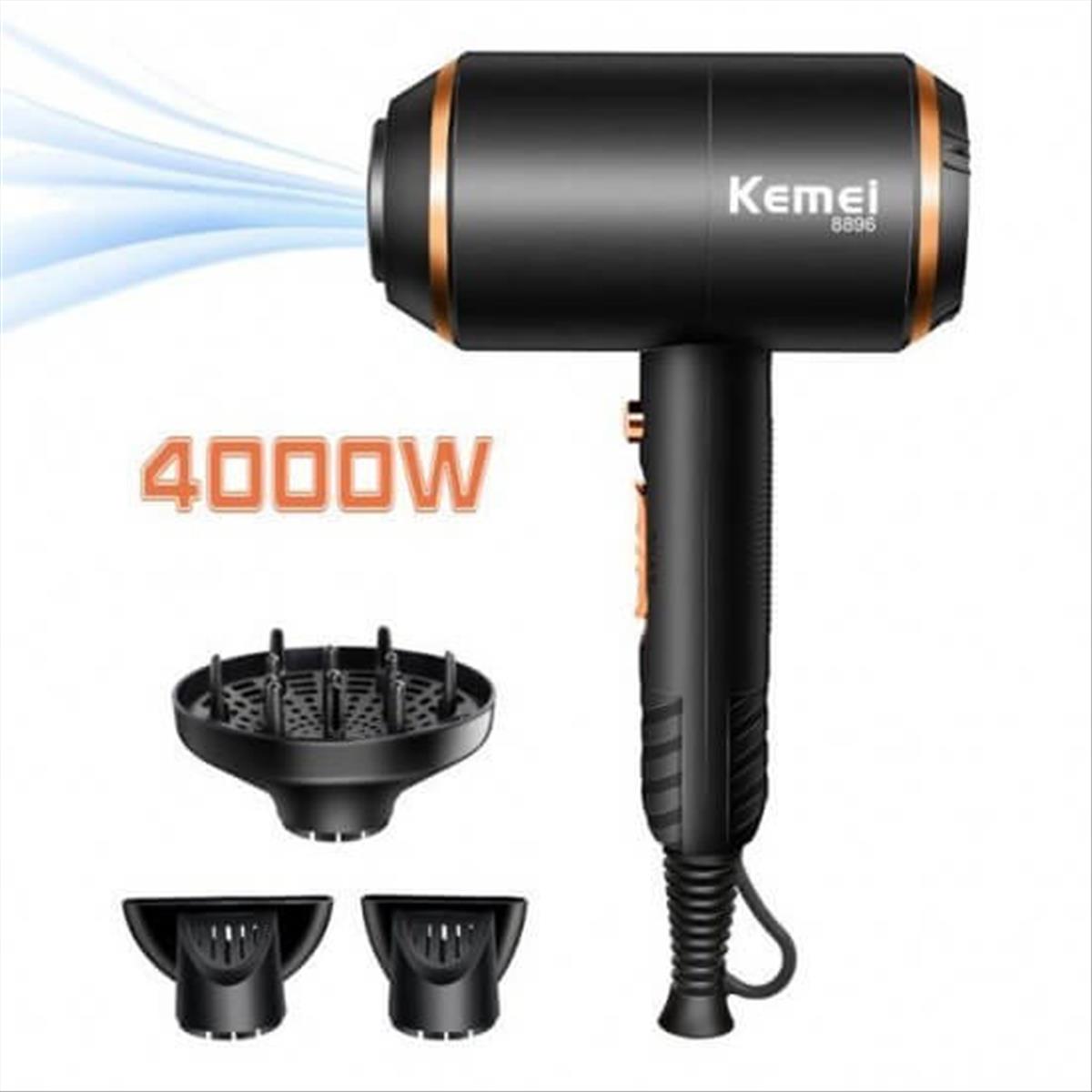 Hair Dryer  Kemei 3 in 1 ΚΜ-8896