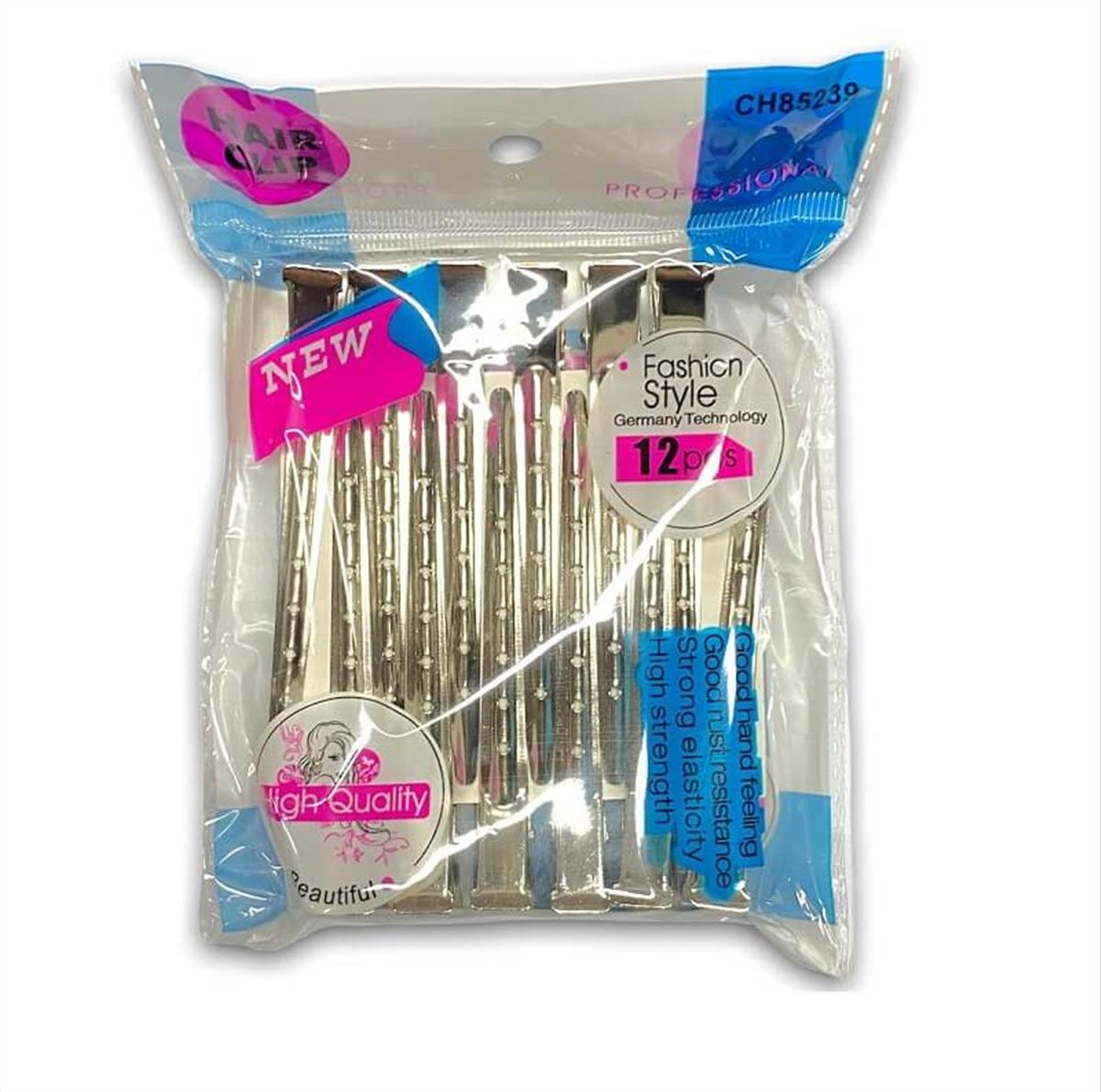 professional hairdressing clips set 12pcs