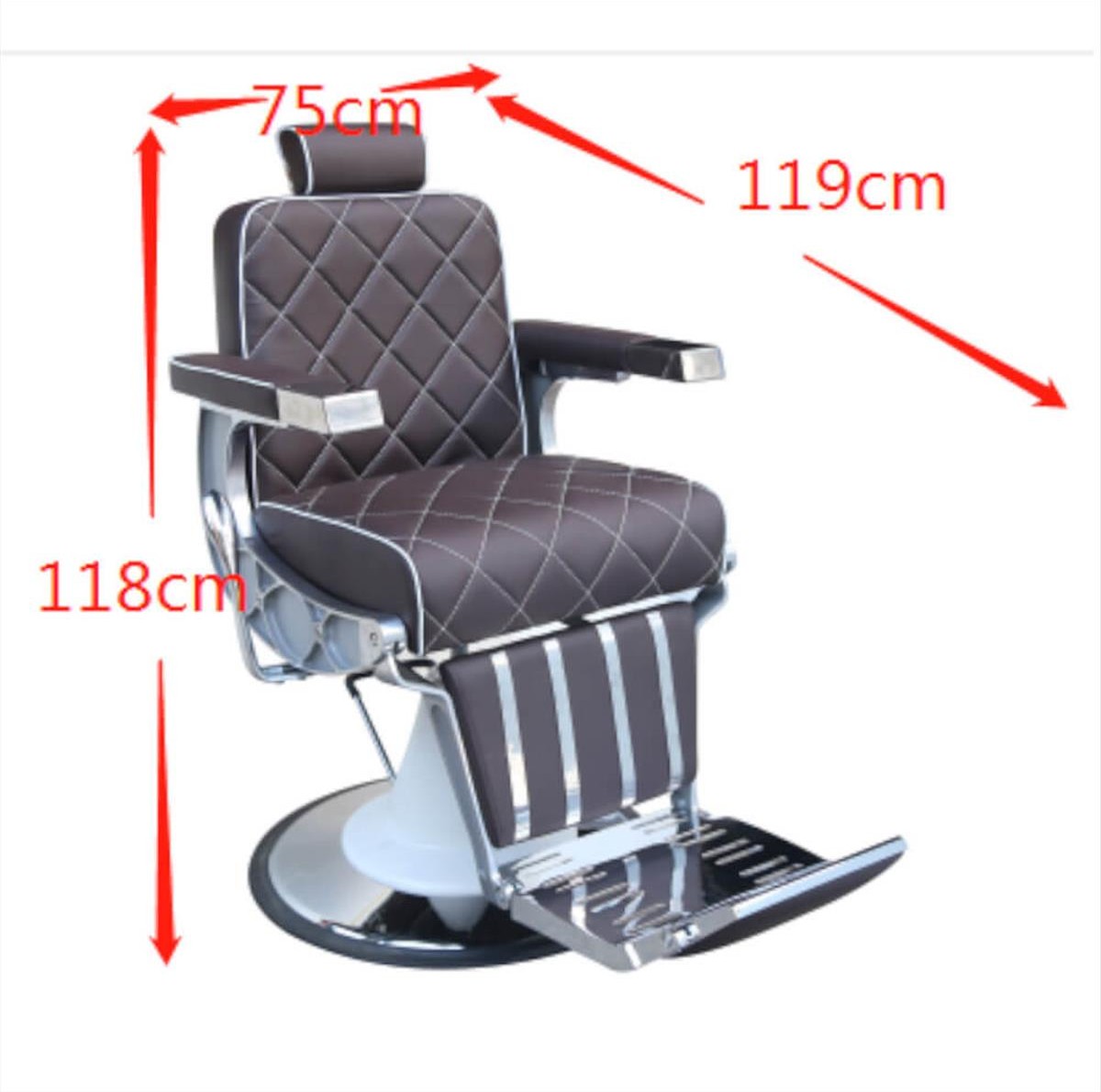 Jack Taylor Barber Chair Brown JT 3023